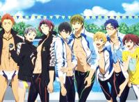 free!男子游泳部壁纸图片