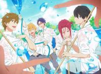 男子游泳部 海报壁纸