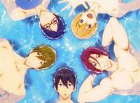 free!男子游泳部
