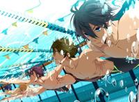 free!男子游泳部