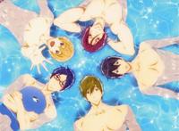 free!男子游泳部