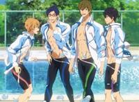 free!男子游泳部