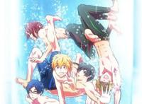 free!男子游泳部
