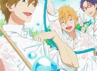 free!男子游泳部