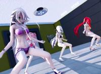 【mmd】【威风堂堂】tda iydd miku luka rin gumi ia