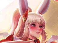 王者公孙离害羞流口水的表情