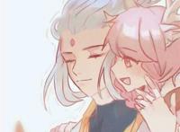 情侣头像 动漫 王者荣耀 云中君瑶 甜甜的恋爱