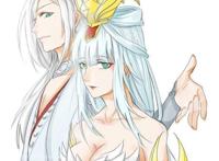 李白王昭君唯美动漫头像