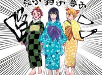 鬼灭之刃》和服风,炭子,猪子,善子