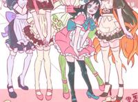 鬼灭之刃,鬼舞辻,女仆装,祢豆子,十二鬼月,伊之助