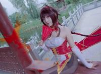 洛天依与乐正绫的旗袍cosplay cn 巨无霸鸡腿
