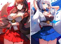 碧蓝航线 赤城/加贺 碧蓝航线 赤城/加贺