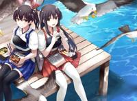 p站采集 舰娘 加贺 赤城