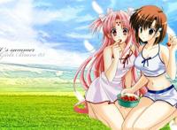 女生万岁可爱动漫壁纸