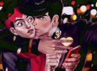 jojo东方仗助×岸边露伴 jojo东方仗助×岸边露伴