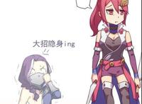 王者荣耀:兰陵王偷亲花木兰的嘴巴