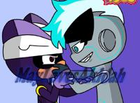 小心超人和伽罗校园