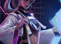 王者荣耀:上官婉儿天狼绘梦者精美壁纸