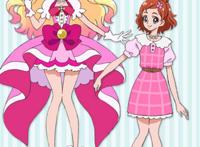 春野遥变身:花神天使(cure flora)
