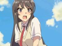 [青春猪头少年不会梦到兔女郎学姐]樱岛麻衣自截头像