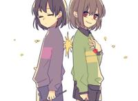 undertale 人类组 传说之下 frisk chara