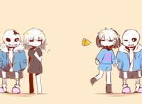 undertale——frisk&sans