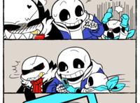  undertale——sans&frisk