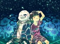 undertale sans frisk