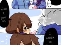 undertale——sans&frisk