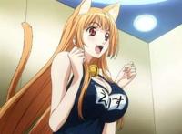 非人类的物种又性感可爱的动漫美少女