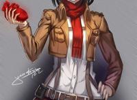 sai板绘《进击的巨人》三笠