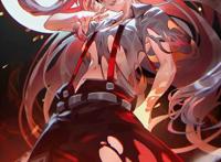 「P站美图」《东方Project》藤原妹红