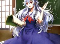 东方project 上白泽慧音 东方永夜抄 p站 插画 东方project 上白泽慧音 东方永夜抄 p站 插画