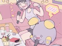 智利插画师nemupan的少女插画