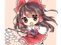 博丽灵梦二头身的萌图,头像