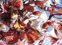 红白巫女《东方project》博丽灵梦桌面壁纸