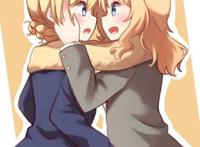 《少女与战车》凯伊x大吉岭同人百合本子 