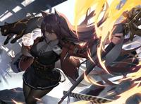 p站明日方舟图片搬运(天火)