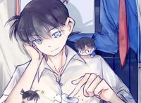 名侦探柯南漫迷中心:基德送给新一的生日礼物