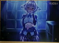 アマカノ イラストパネル展 a4アクリルボード 上林圣