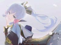 原神新人气女神,神里绫华,颜武无双