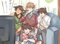 白马探在同人图的帅图