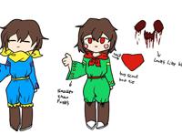frisk x chara