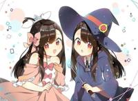 小魔女学园 同人图 插画 壁纸 