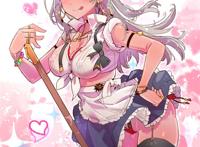 黒ギャルメイド.