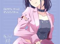 《星期一》青梅竹马的双胞胎姐妹 画师lyy的猫猫图