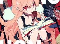 【c91新刊一册目】化物语イラスト本 