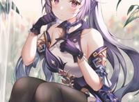 长弓燧龙 凝光 (原神) 英訳系列本子全彩