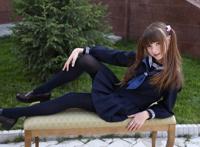 COS正片/自带颜值外挂的俄罗斯黑丝JK制服萝莉萌妹-EvaR COS正片/自带颜值外挂的俄罗斯黑丝JK制服萝莉萌妹-EvaR