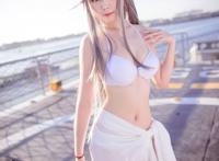 COS正片/舰队Collection，榛名改二 水着！